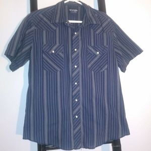 Wrangler Button Down Snaps Shirt